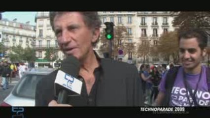 Techno Parade 09 - Interview de Jack Lang - une vidéo Musique